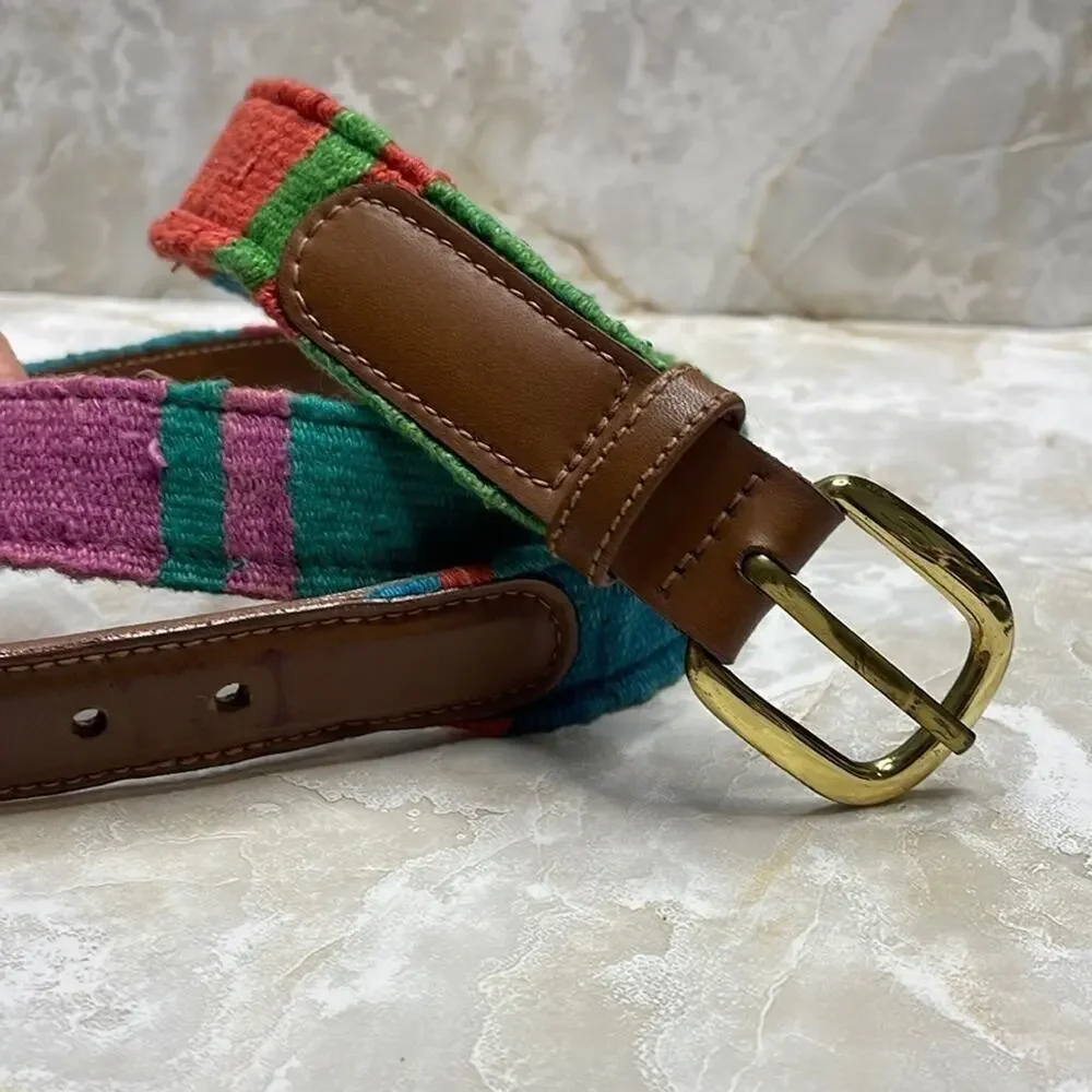Multicolor bohemian belt